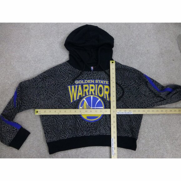 Golden State Warriors Cropped Hooded Sweater - Picture 10 of 13